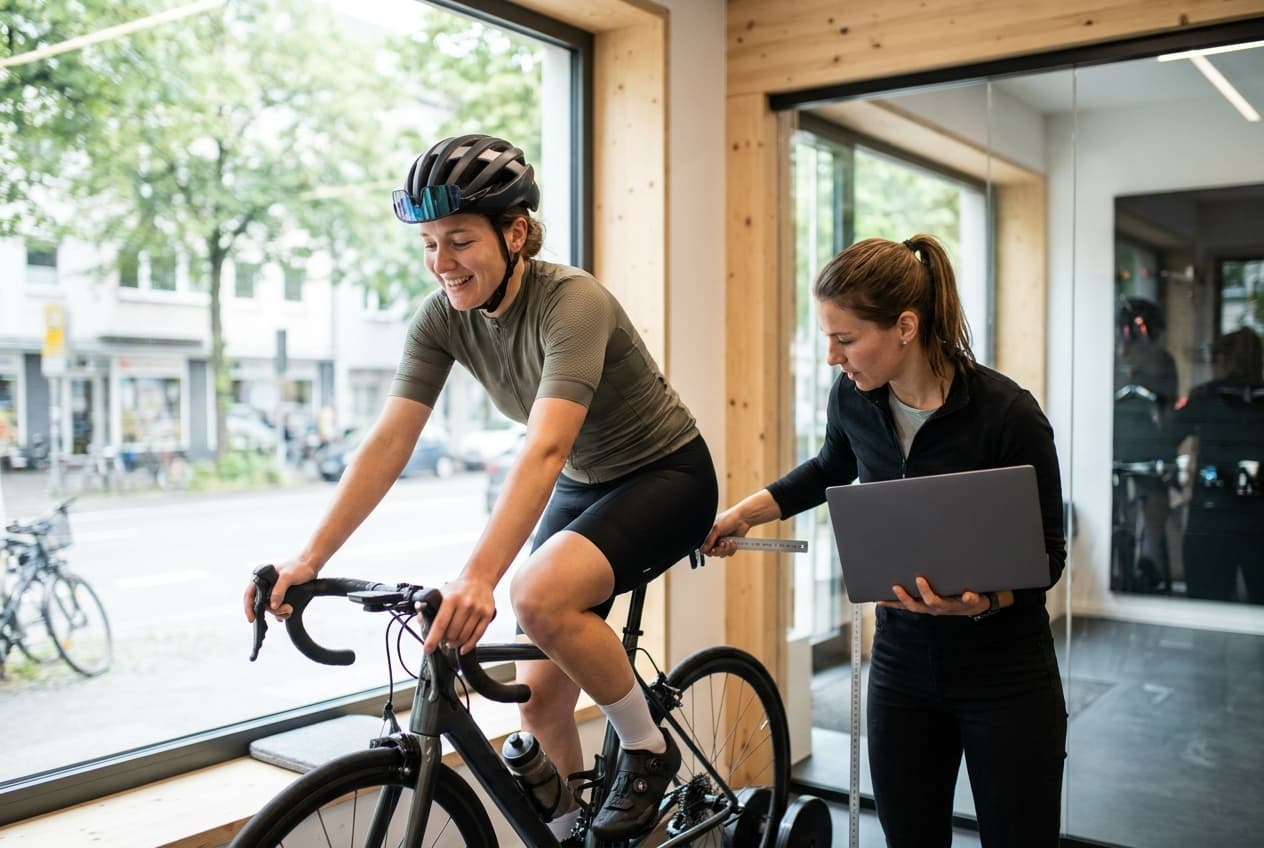 Frauen-Bikefitting: Wie ich nach 5 Jahren Sitzschmerzen endlich richtig sitze